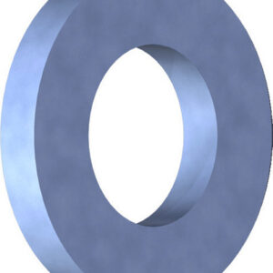 Unterlegscheibe DIN 125 , D 6,4 mm, Stahl, verzinkt, blau passiviert, 100 Stk.