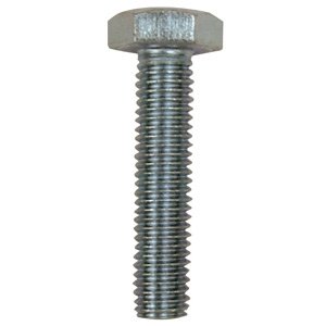 Sechskantkopf, M 12 x 70 mm, Vollgewinde, SW 10, Edelstahl A2, gebeizt, passiviert, 20 Stk.