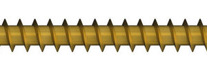 Q200 plus Spanplattenschraube, Flachsenkkopf, 3,0 x 30 mm, Vollgewinde, TX 10, Stahl, verzinkt, gelb