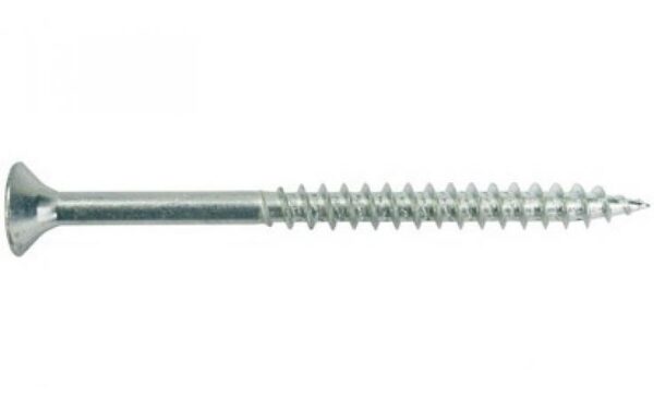 Q200 plus Spanplattenschraube, Flachsenkkopf, 5,0 x 50 mm, Teilgewinde (L1), TX 25, Stahl, verzinkt,