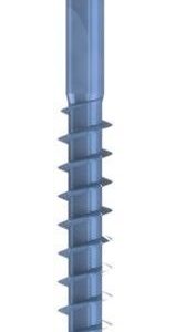 Q200 plus Spanplattenschraube, Flachsenkkopf, 6,0 x 110 mm, Teilgewinde (L1), TX 30, Stahl, verzinkt