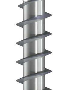 Q200 plus Spanplattenschraube, Flachsenkkopf, 6,0 x 60 mm, Teilgewinde (L1), TX 25, Edelstahl A2, ge