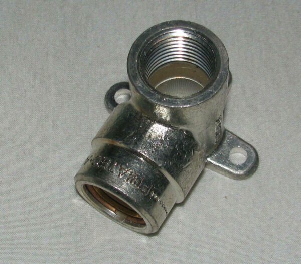 Friatherm Wandscheibe Wandwinkel 16 mm 1/2"IG zum kleben Übergang