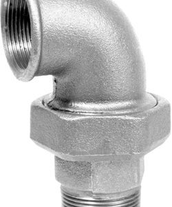 Winkelverschraubung Nr.98 verzinkt, 3/8", 90°, konisch dichtend