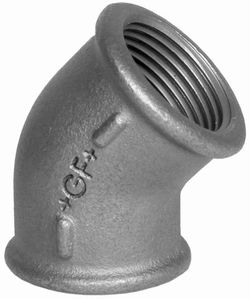 Winkel Nr. 120 3/8", verzinkt, 45°