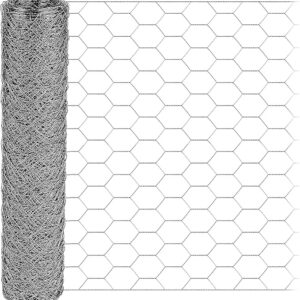 Schwerlast-Galvanisiertes Sechseckiges Hühnerdrahtgitter – 0,6 mm  0,42x10 m
