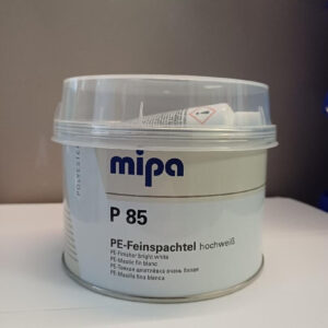 MIPA P85 Feinspachtel inkl. Härter 1kg - hochweiss