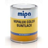 Mipalux HS Buntlack seidenmatt RAL 9005 tiefschwarz 750 ml