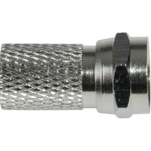 F-Stecker mit Schraubanschluss CFS 0, für Kabel-Ø 8,2 mm
