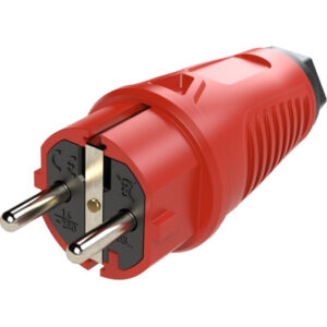 Vollgummistecker rot SiRoX