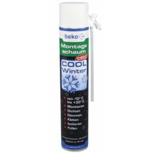 Beko Montageschaum - Winterbauschaum COOL Winter 750 ml bis -10° C verarbeitbar