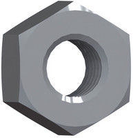 Sechskant-Mutter DIN 934 , M 6 mm, Edelstahl A2, gebeizt, passiviert, 100 Stk.