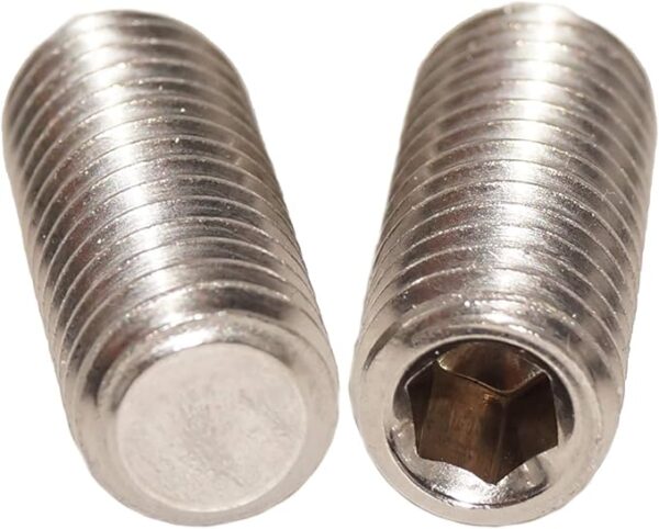 M 5x14 - Gewindestift mit ISK Stahl 45 H verzinkt DIN 913 / ISO 4026