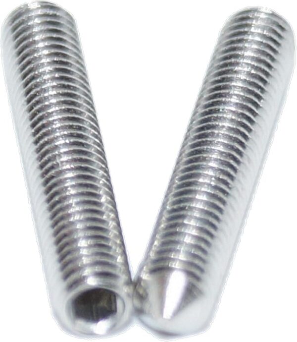 M 6x20 - Gewindestift mit ISK und Spitze Stahl 45 H verzinkt DIN 914 / ISO 4027