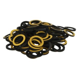 Gummi-Ringe selbstklebend für Schlauchverschraubungen 1/2 “ 15 x 24 mm 3,0 mm