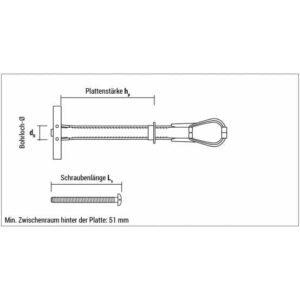 Hohlraumdübel Universal BT M6 a.30 Stk.Celo