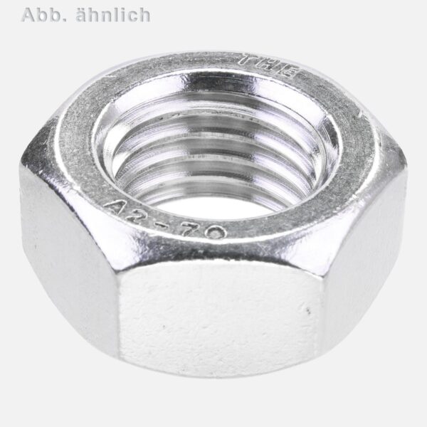 Sechskantmuttern DIN 934 Edelstahl A2 M 14,0 1 Stk.