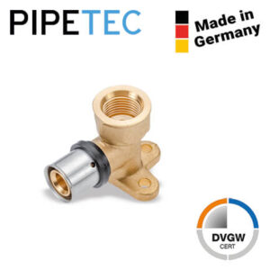 Press-Wandwinkel 20x2 - 1/2" - 52mm PFWWM2004, DVGW, TH+U, Pressfitting