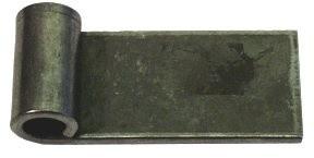 Anschweißband  für Kloben 13 mm Stahl blank