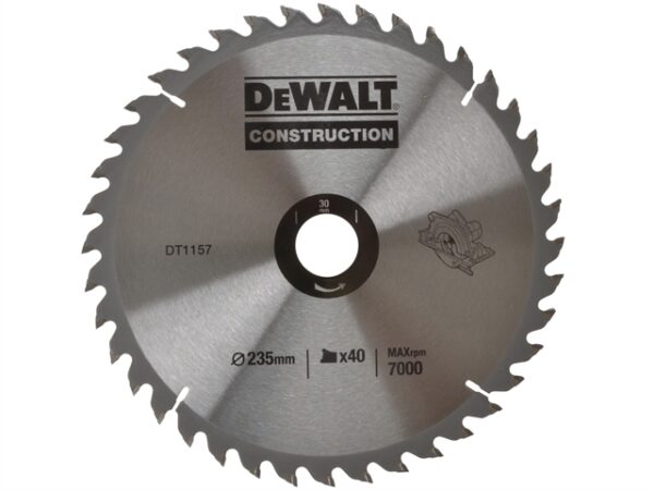 DeWalt Kreissaegeblatt Stat. 235/30mm 40WZ