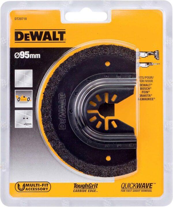 DeWalt DT20717-QZ Hartmetall Segmentsägeblatt 95 mm