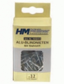 Blindnieten 3,2X8,89  100 Stk.