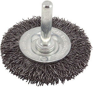 Scheibendrahtbürste 50mm 6mm Schaft