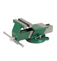 Stahlschraubstock geschmiedet 125mm drehbar