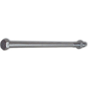 DIN 601 4.6 M16x120 verzinkt-blau Mutterschraube (Bauschraube)