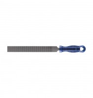 Raspelfeile  flach 200X20mm x5 bastard PVC Heft