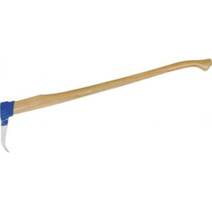 Tiroler Sappie glatt, geschmiedet, Eschenstiel 105 cm