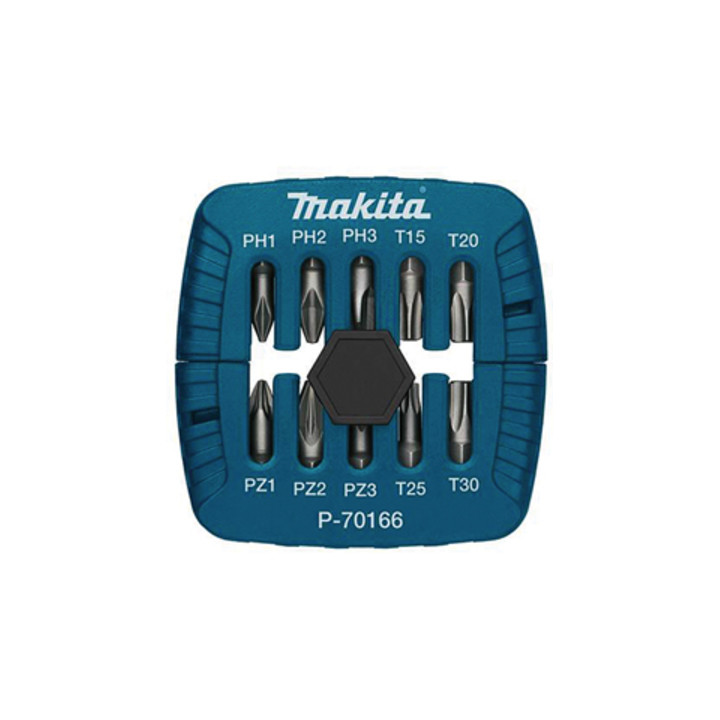 MAKITA BIT-BOX 1/4" 10-TL. 25mm (P-70166)