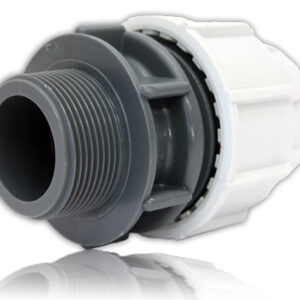 Plasson Anschlussverschr. 40mm X 1 1/4" AG