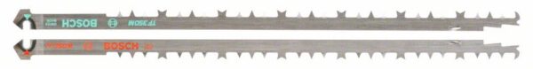 Bosch Sägeblattsatz TF 350 M, HCS, 2-teilig, für Holz 2608632120