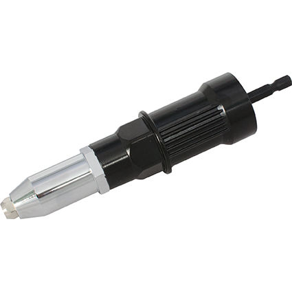 Profi Blindnietvorsatz-Adapter fuer Bohrmaschinen und Akkuschrauber 3,0 - 6,4 mm