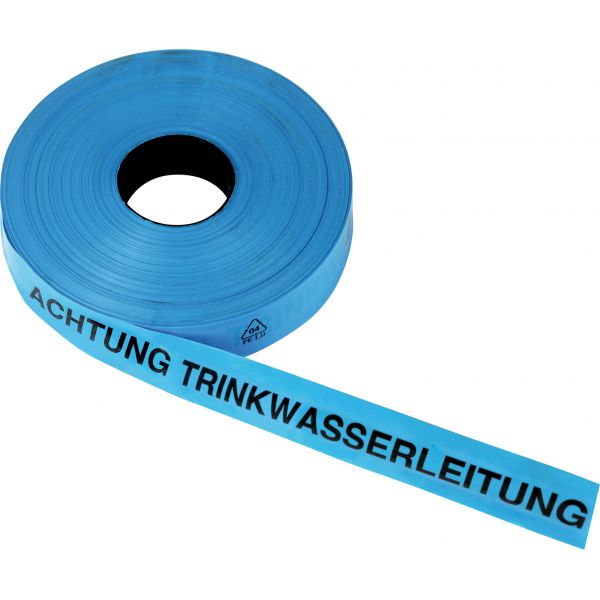 Trassenwarnband WASSER 40 mm x 250 m