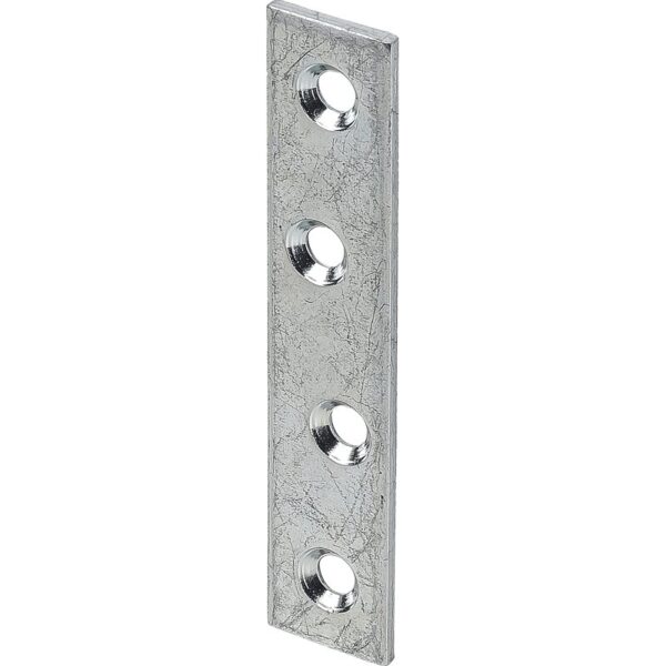 Verbindungsblech, 60x 15mm, Stahl, verzinkt