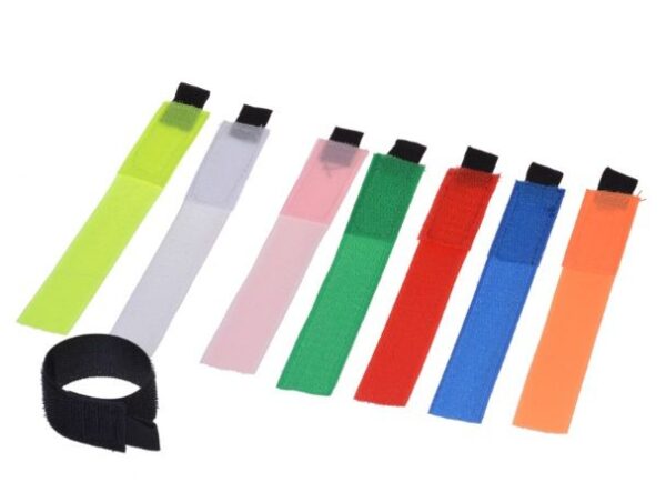 Kabel-Klettbänder-Set, 8-tlg.