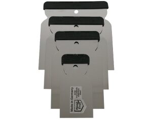 Japanspachtel-Satz Satz 4-tlg.,rostfrei B mm 50-80-100-120