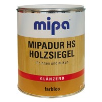 Mipadur HS Holzsiegel Klarlack für Holz farblos  glänzend 0,375 ltr.