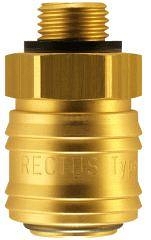 Druckluftkupplung Außengewinde .1/4"