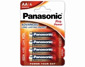 Batterie Alkaline Panasonic Mignon AA 1,5 V St/Pac 4