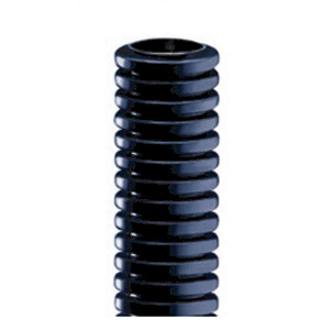 Mittleres Elektroinstallationsrohr gewellt 16 mm Klasse 33212 schwarz