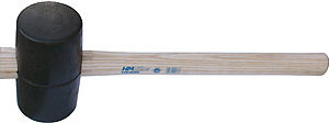 Gummihammer 54mm schwarzer Kopf