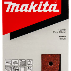 Schleifpapier P40 102x114mm Klett a.10Stk.