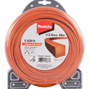 Mähfaden Vierkant 2,4mm x 69m