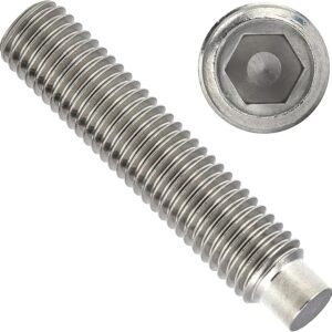 M6x8 Gewindestifte mit Innensechskant u. Zapfen A2 DIN 915