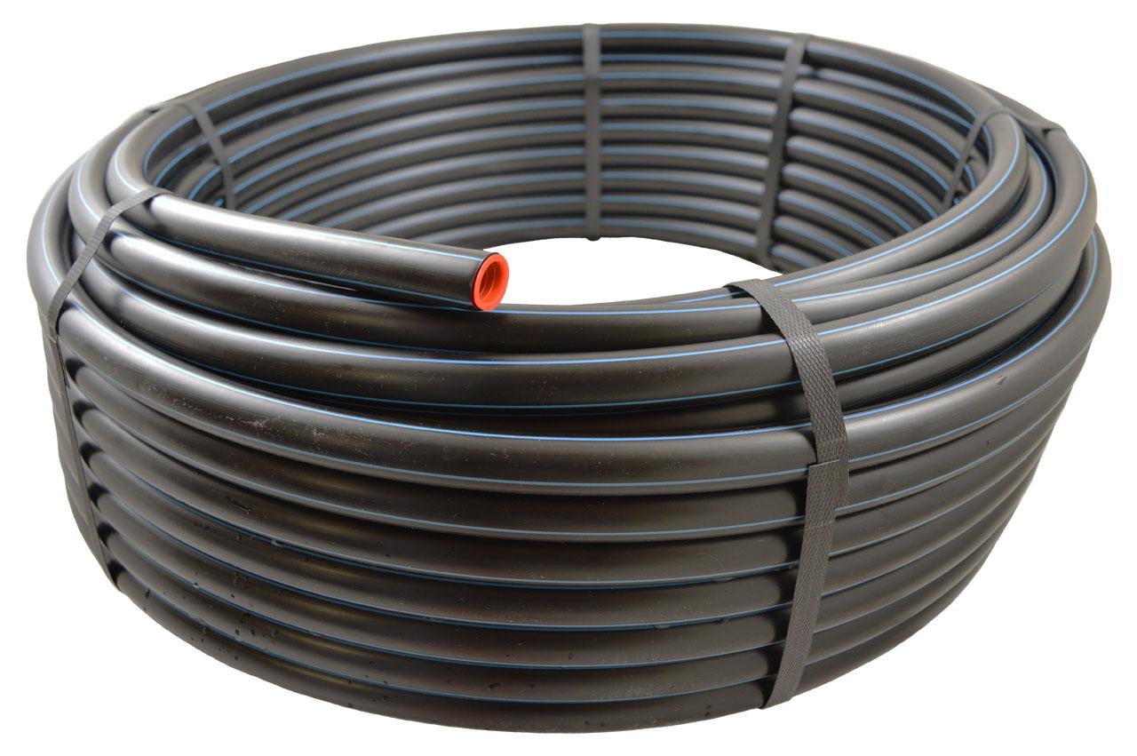 PE-HD Rohr, Trinkwasser-Druckrohr, DVGW, PN 12,5-3/4 Zoll 25mm