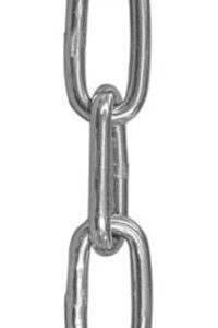 HSI 130121 C-Handelskette rostfrei 3.0mm 1mtr.