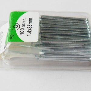 Sockelleistenstifte verzinkt, 1,4 x 35 mm, Nägel 100 Stk
